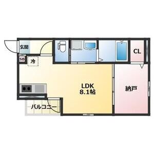 AREGRIA北助松Southの間取り