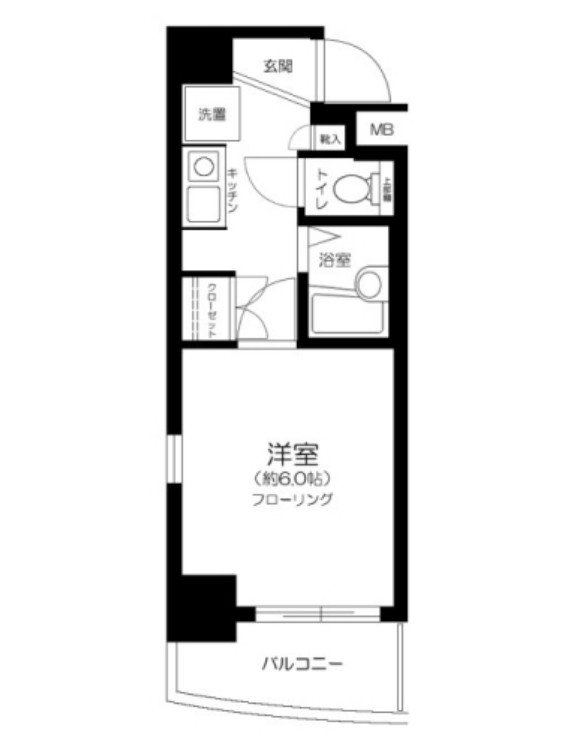 フォルトゥナ新中野の間取り
