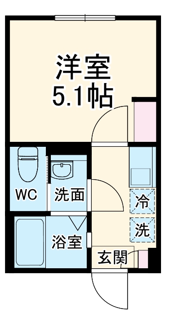 ブルーミング横浜の間取り