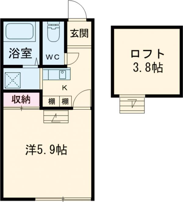 エスポワールの間取り