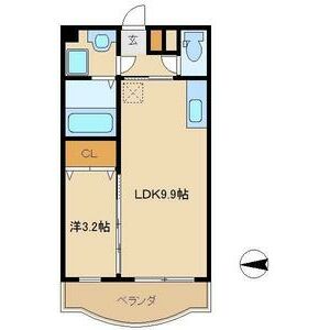 アヴェニール・コガの間取り