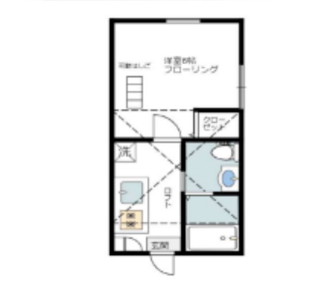 Dieu Celeste 京王稲田堤の間取り