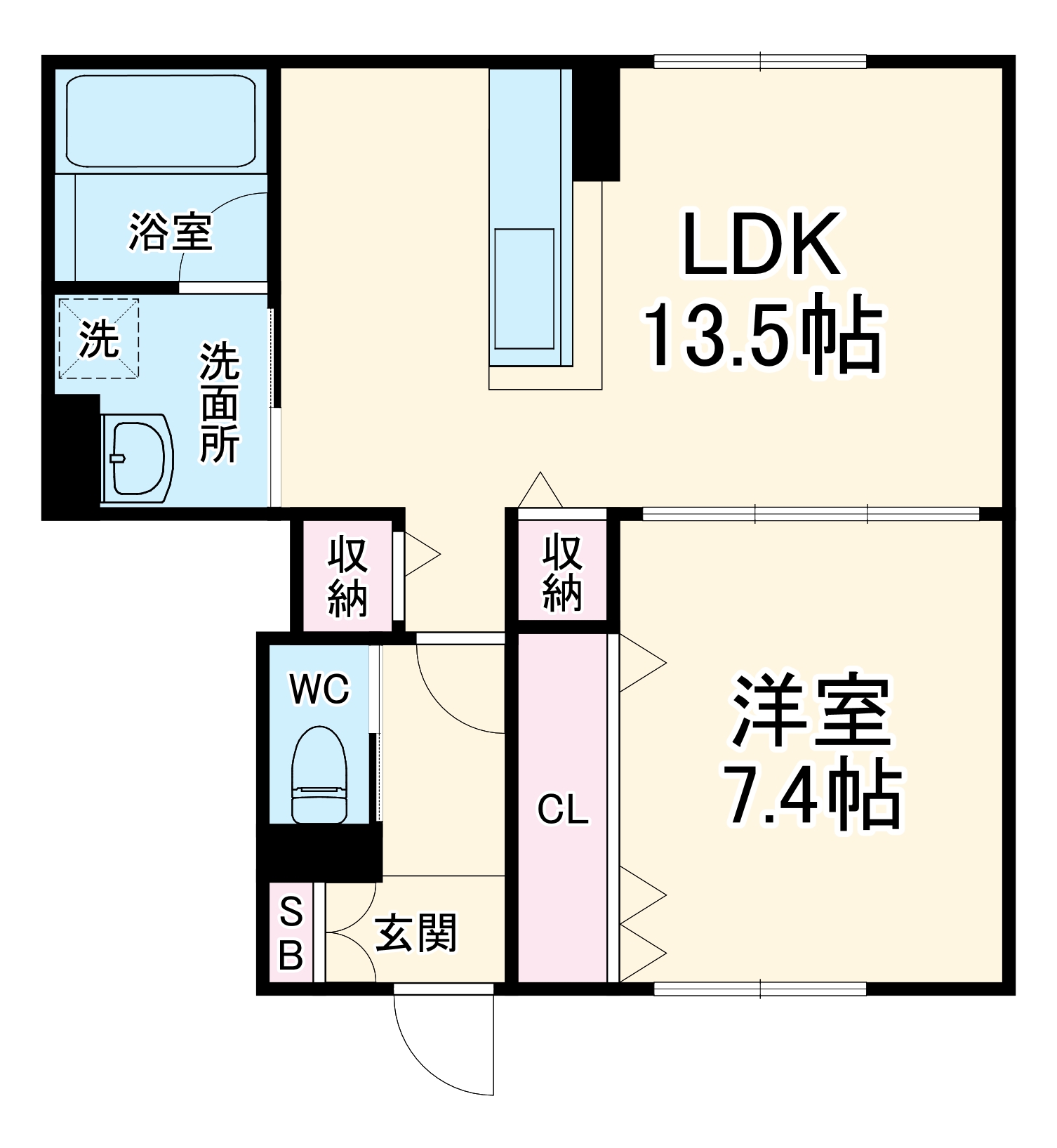 ウェルゲートノースの間取り