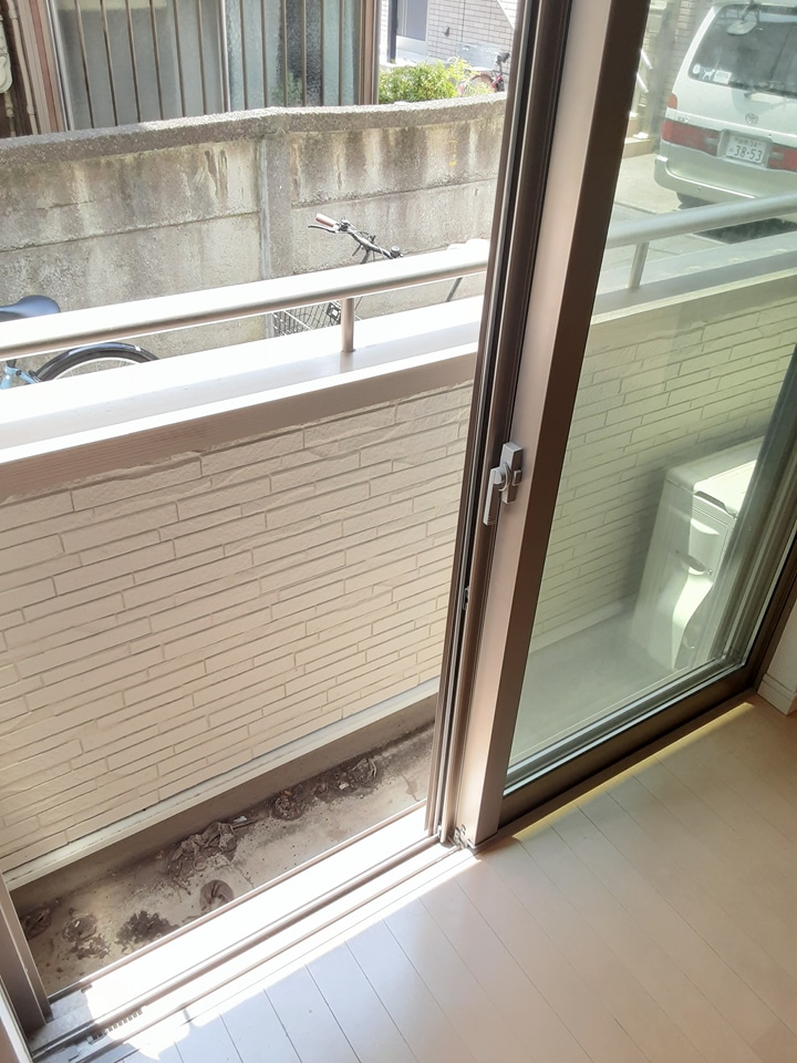 12/27 バルコニー