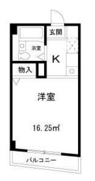 アメニティー成川の間取り