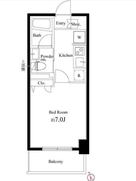 Court Blancheの間取り