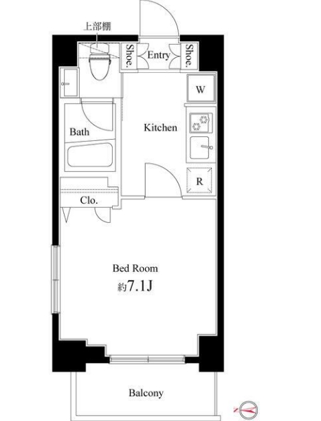 Court Blancheの間取り