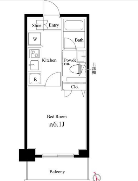 Court Blancheの間取り