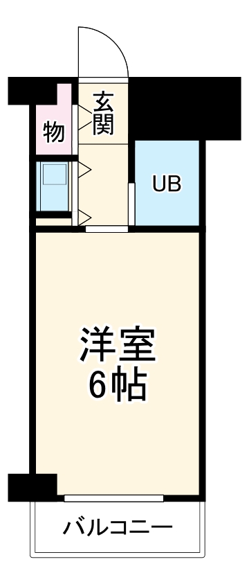 ユーロハイツ天神橋の間取り