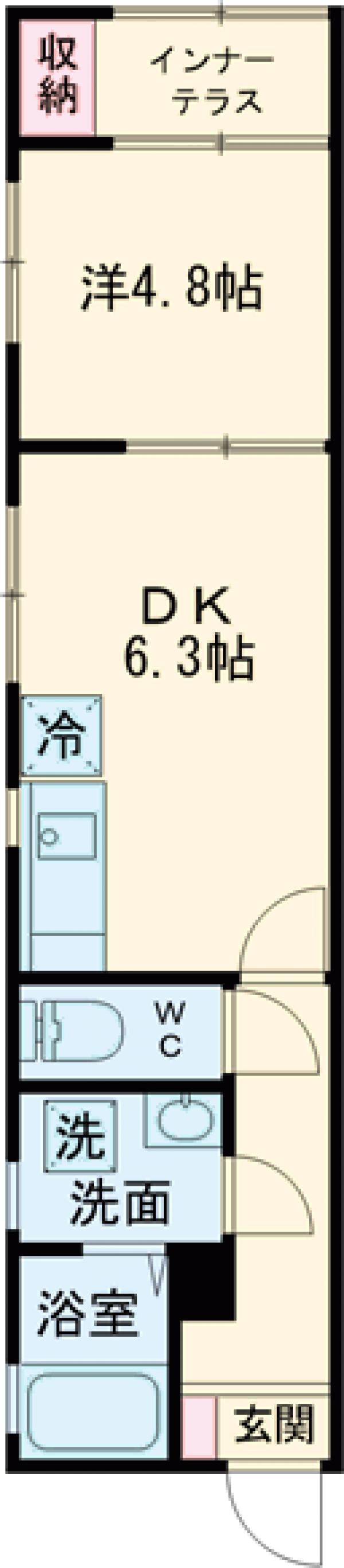 エヴァーグリーン上石神井の間取り