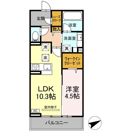 Ce il Sole(チェ イル ソーレ)の間取り
