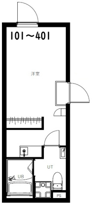 RSC町屋の間取り