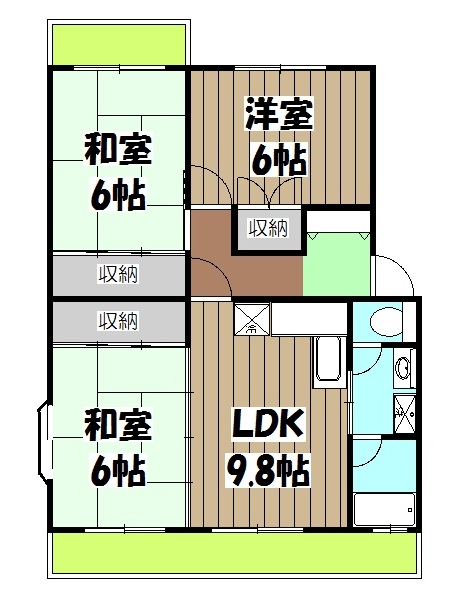 グランシャリオの間取り