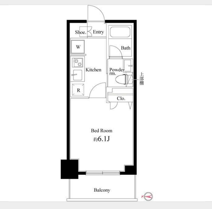 Court Blancheの間取り