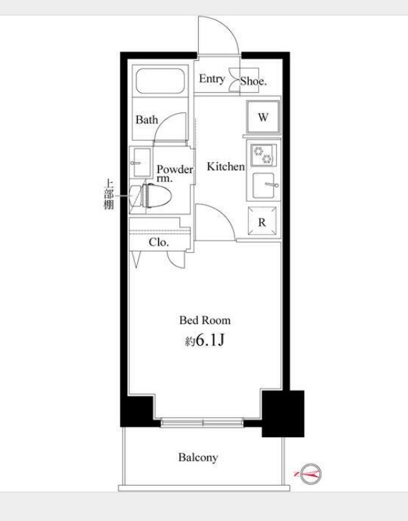 Court Blancheの間取り