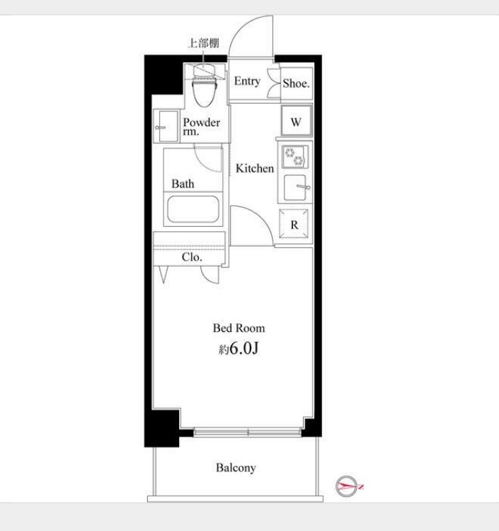 Court Blancheの間取り