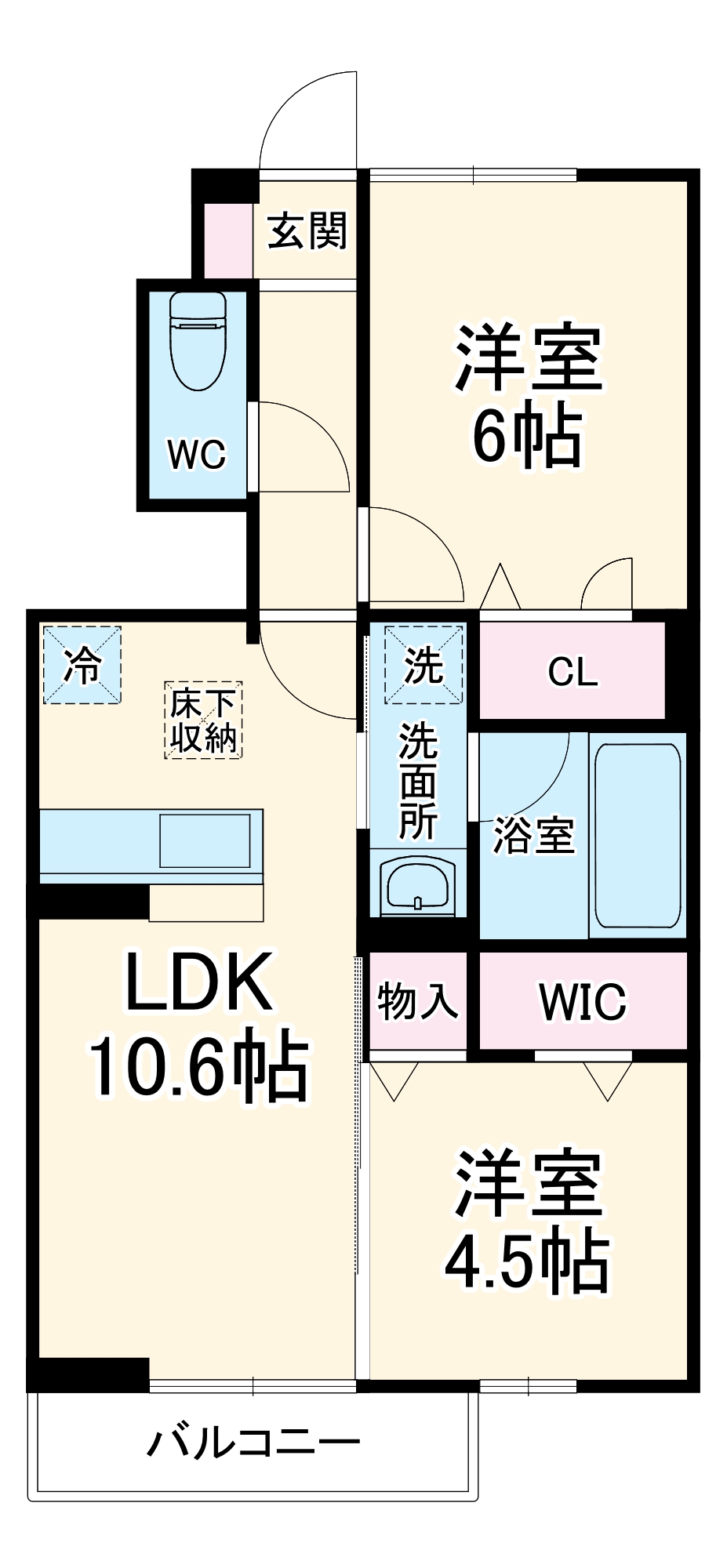 epis 広田の間取り