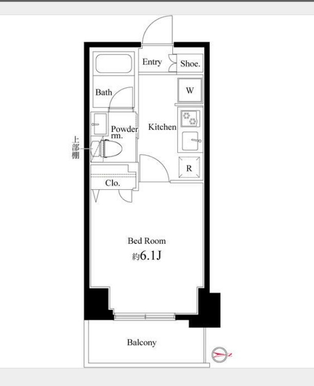 Court Blancheの間取り