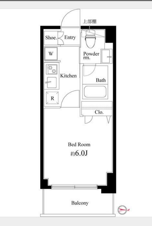 Court Blancheの間取り
