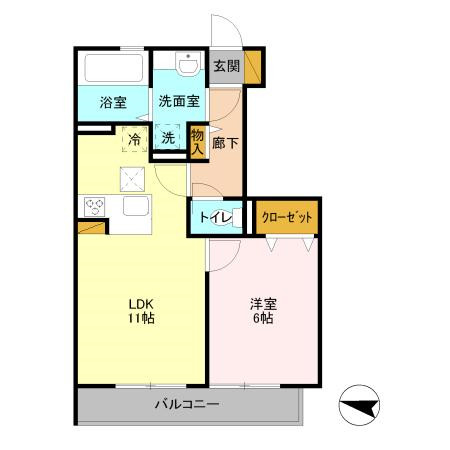 コートヴィラの間取り