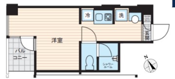 レスピール三鷹の間取り
