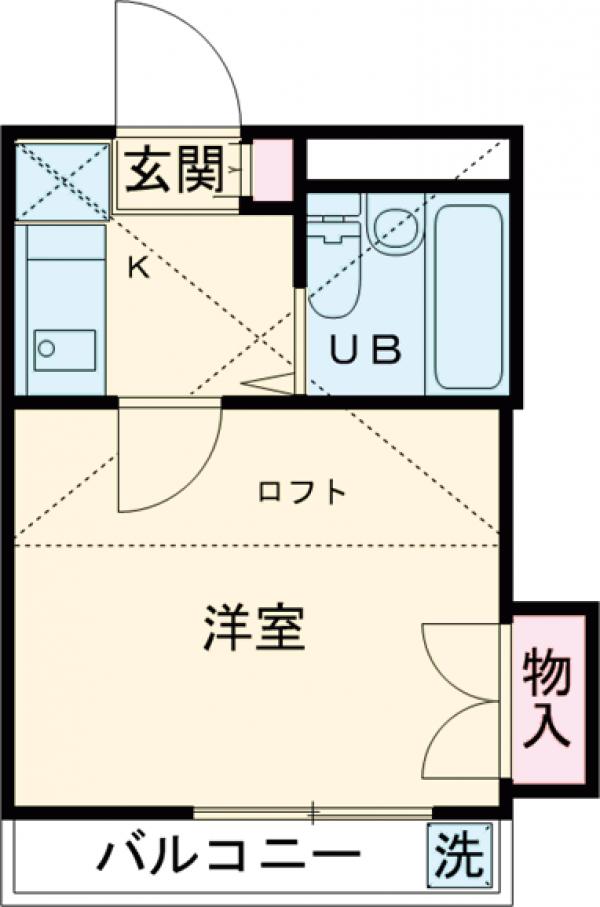 五反野ハイツの間取り