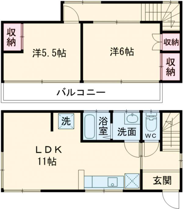 ヴィンテージハウス青梅の間取り