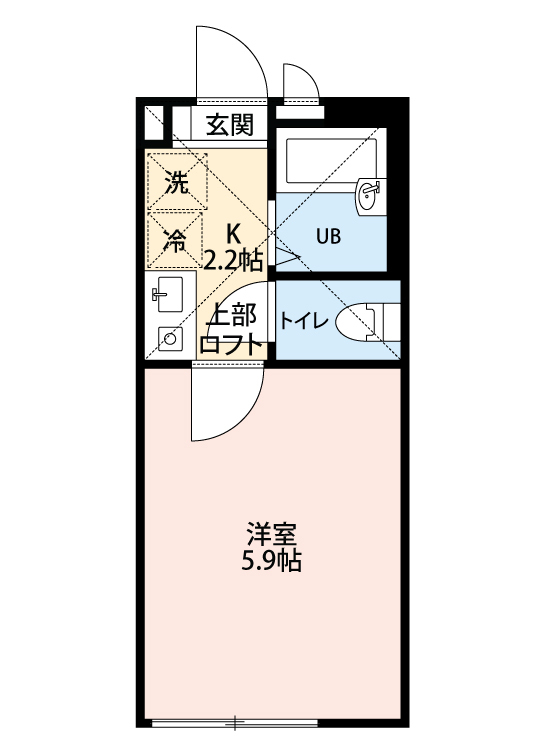 スターライト稲田堤の間取り