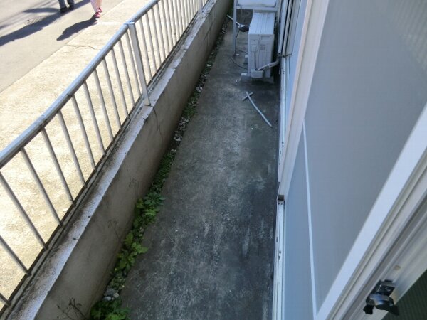 12/20 バルコニー