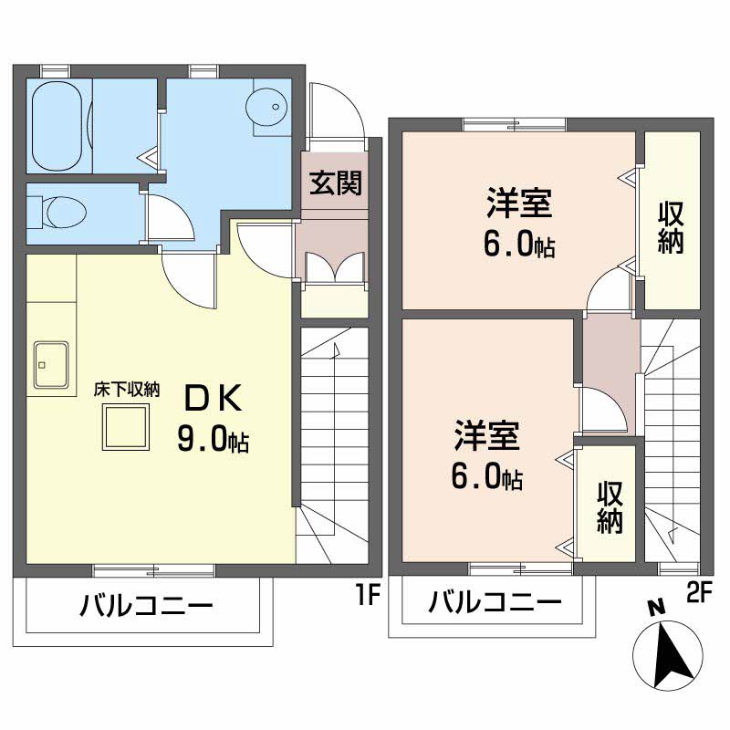 エスペランスの間取り