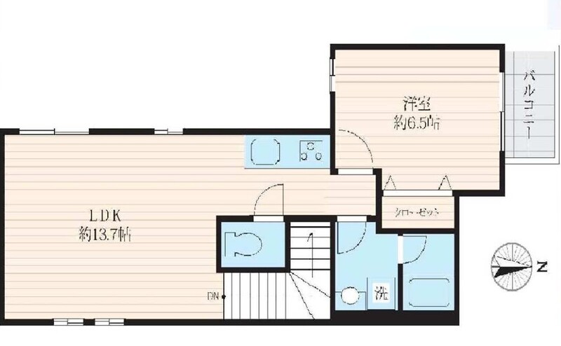 Liten Vilaの間取り