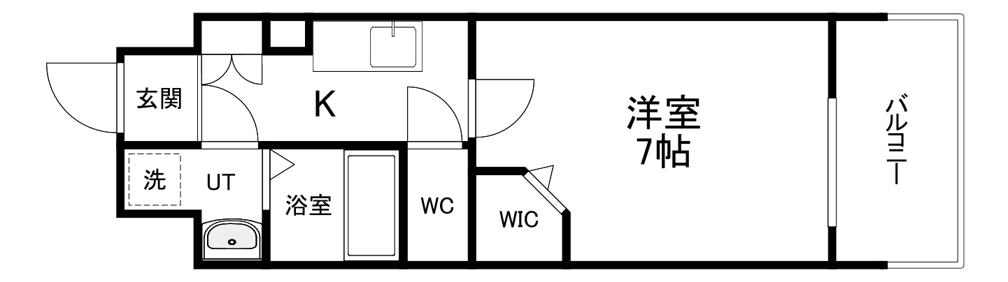 ミラージュパレス難波幸町の間取り