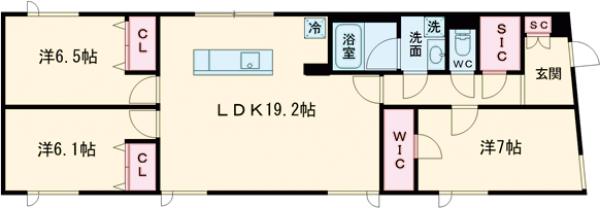 スタイリオ桜新町の間取り