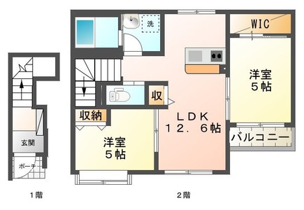 サニーコートⅡの間取り