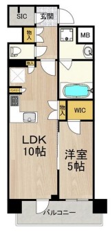 リンクハウス難波元町の間取り