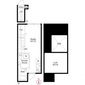 ブライトテラス赤塚の間取り