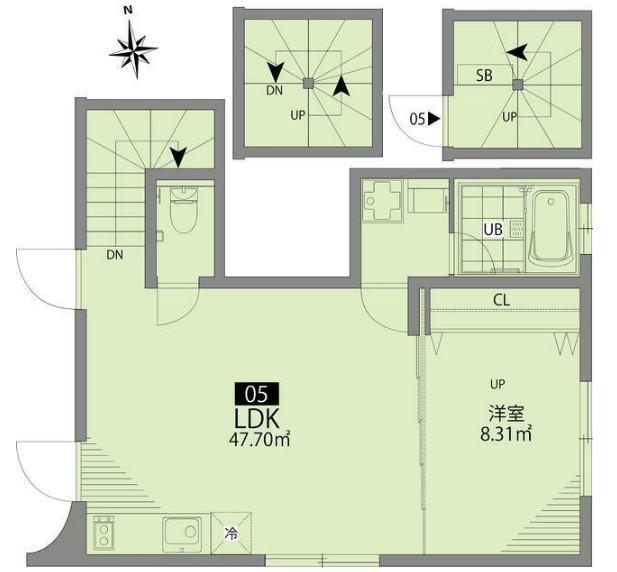 四谷テラスの間取り