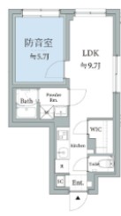 ASTILE studio 練馬平和台の間取り
