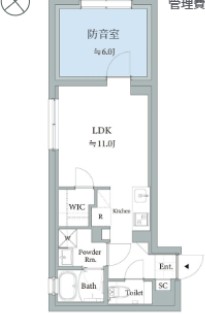 ASTILE studio 練馬平和台の間取り