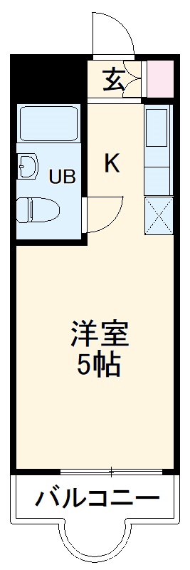 ビラ東海の間取り