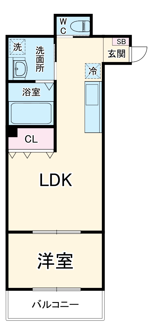 プレジールドットオーの間取り