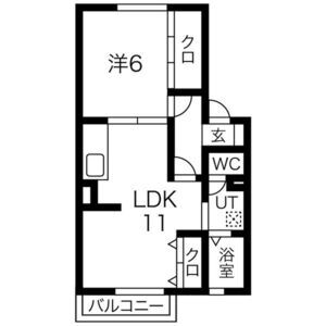 コージーコートぜんの間取り