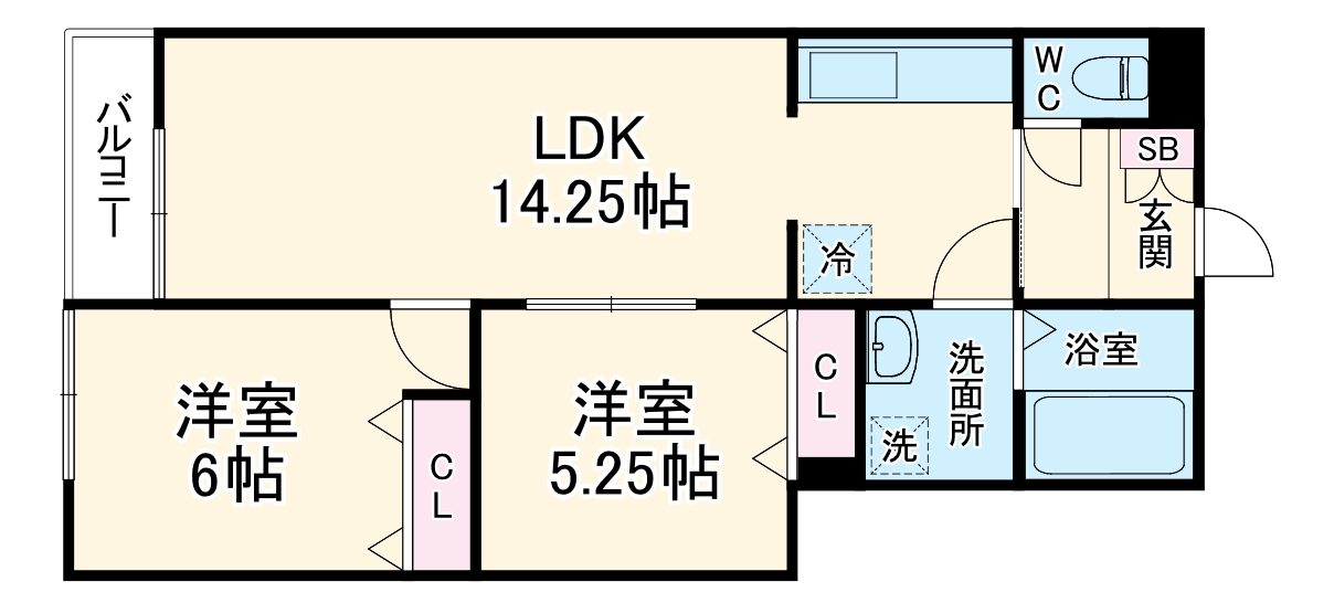 T-Fort Misatoの間取り