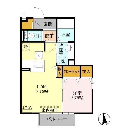 ダイアリーの間取り