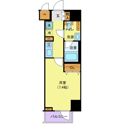 MAXIV梅島の間取り