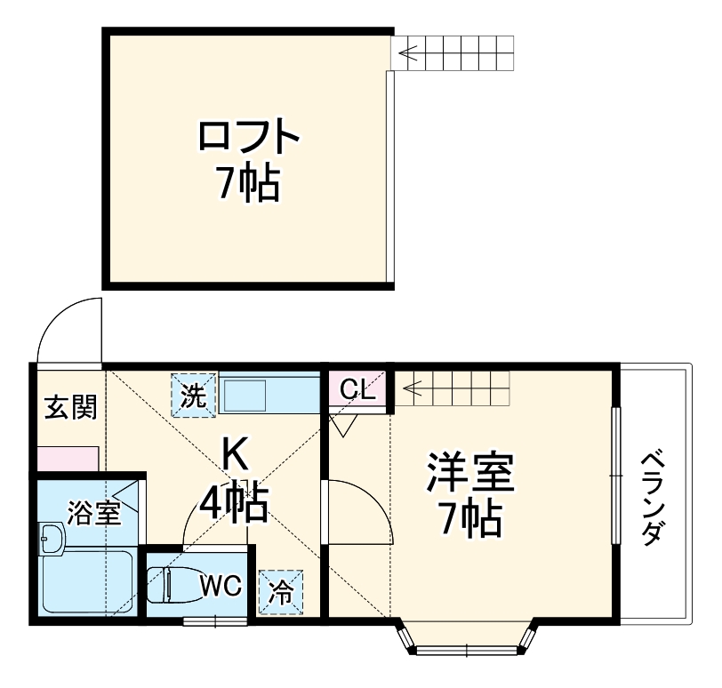 サンプラトーの間取り