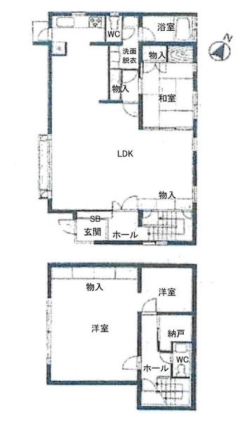 JLBグランエクリュ明大前Ⅲの間取り