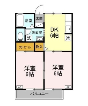 ヴァンベール外堀の間取り