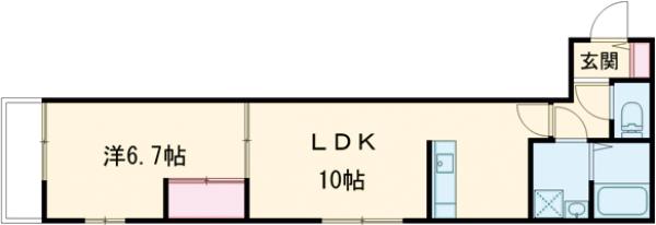 Gran千歳台A棟の間取り
