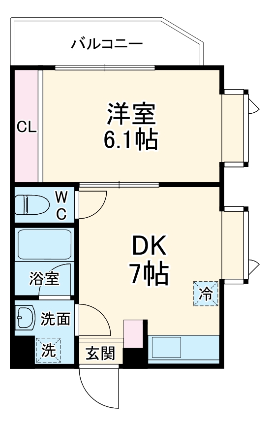 ルーチェ・ボナールの間取り